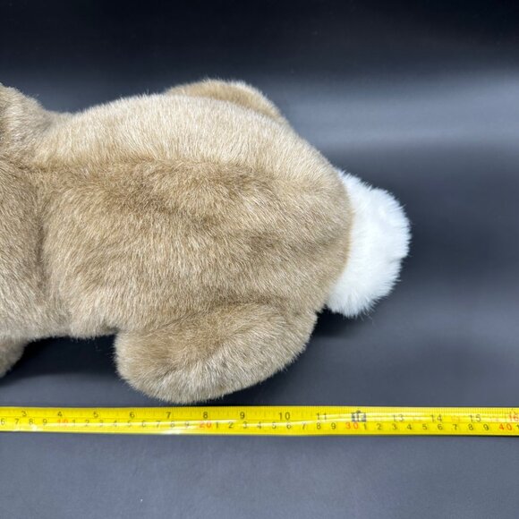 Vintage Folkmanis Realistic Rabbit Hand Puppet Stuffed Animal Plush Bunny - Picture 11 of 11